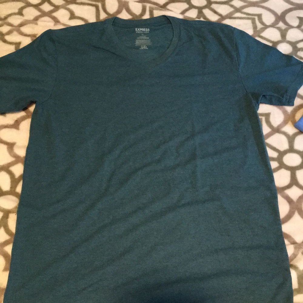 3 express v neck shirts. SOLD!!